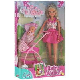 Кукла «Штеффи с ребёнком», 29 см, 5 см от Сима-ленд