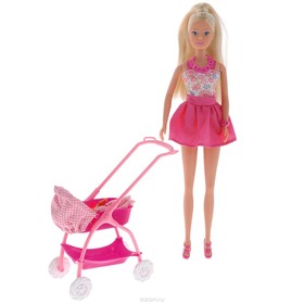 Кукла «Штеффи с ребёнком», 29 см, 5 см от Сима-ленд