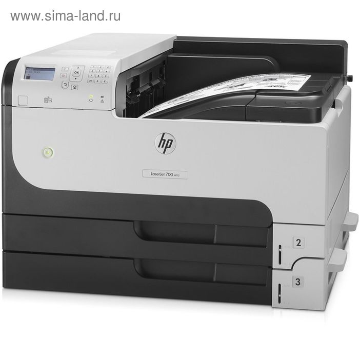 

Принтер лаз ч/б HP LaserJet Ent M712dn (CF236A) A3 Duplex