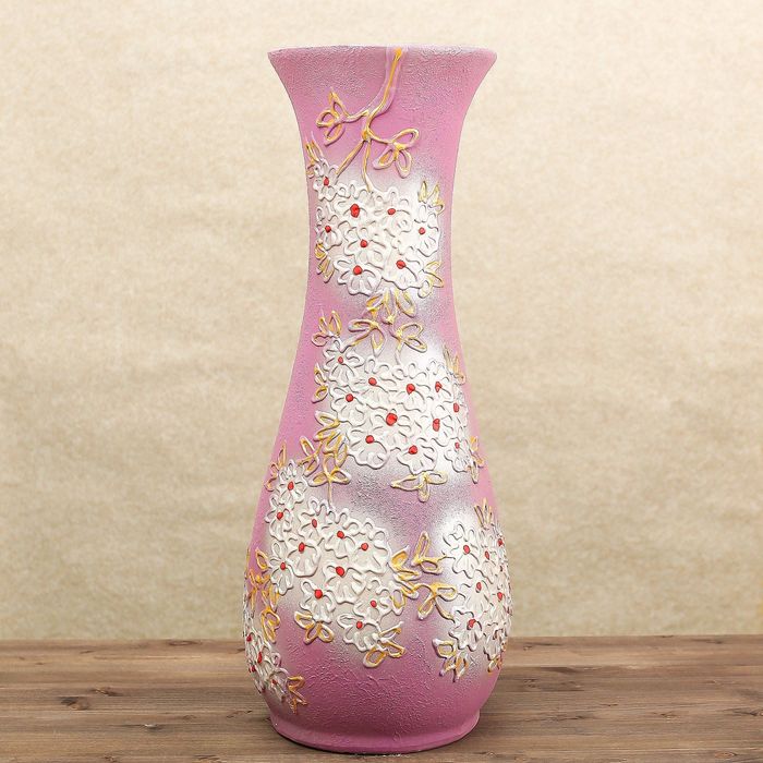 Ваза "Осень" стразы, рисунок, цветы