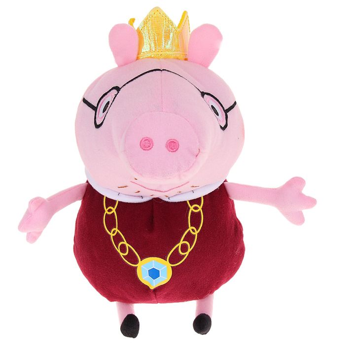 Мягкая игрушка «Папа Свин Король»