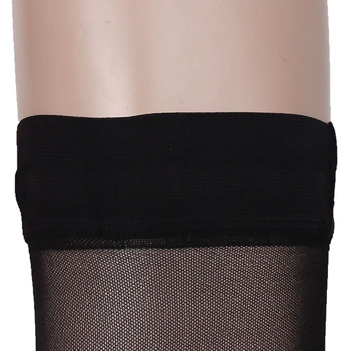 Чулки компрессионные закрытый носок EU 214 1 класс (18-21 мм рт.ст.), цвет чёрный, р-р 1