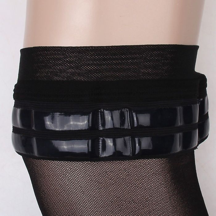 Чулки компрессионные закрытый носок EU 214 1 класс (18-21 мм рт.ст.), цвет чёрный, р-р 1