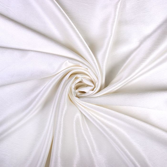 Штора портьерная "Этель" ширина 135 см, высота 250 см, цвет белый, глянцевая