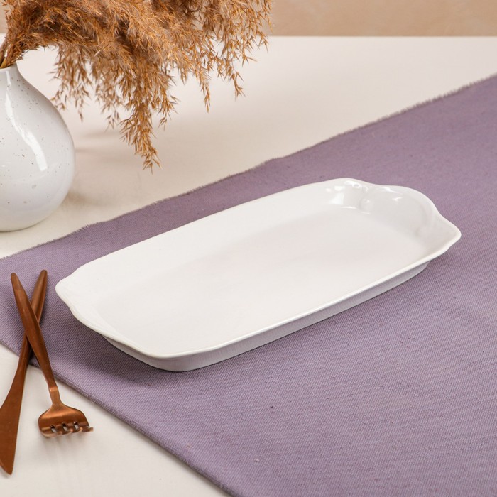 Блюдо "Альтанка" белое