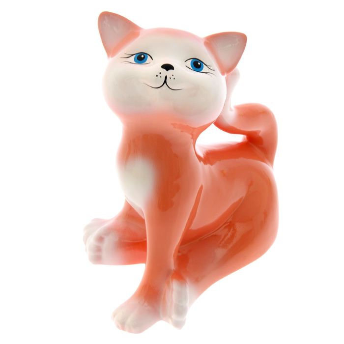 Копилка "Анфиса" глянец, персиковая