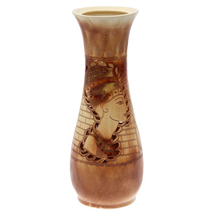 Ваза напольная "Осень" резка, Нифертити