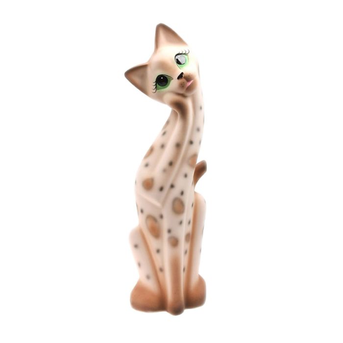 Сувенир "Кошка Алиса" леопард, микс
