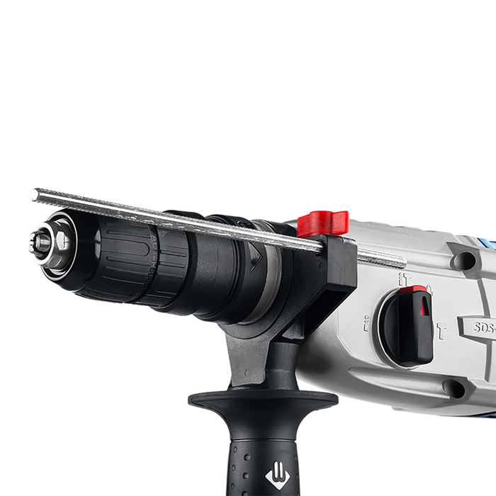 Перфоратор "ЗУБР" ЗП-28-800 КМ, SDS-plus, 3,2 Дж, 1200 об/мин, 4800 уд/мин, 800 Вт, кейс