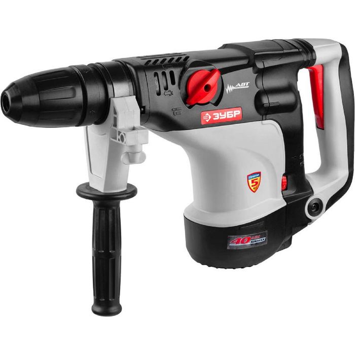 Перфоратор "ЗУБР" ЗПМ-40-1100 ЭК, SDS-Max, 12 Дж, 8,0 кг, 1100 Вт, кейс