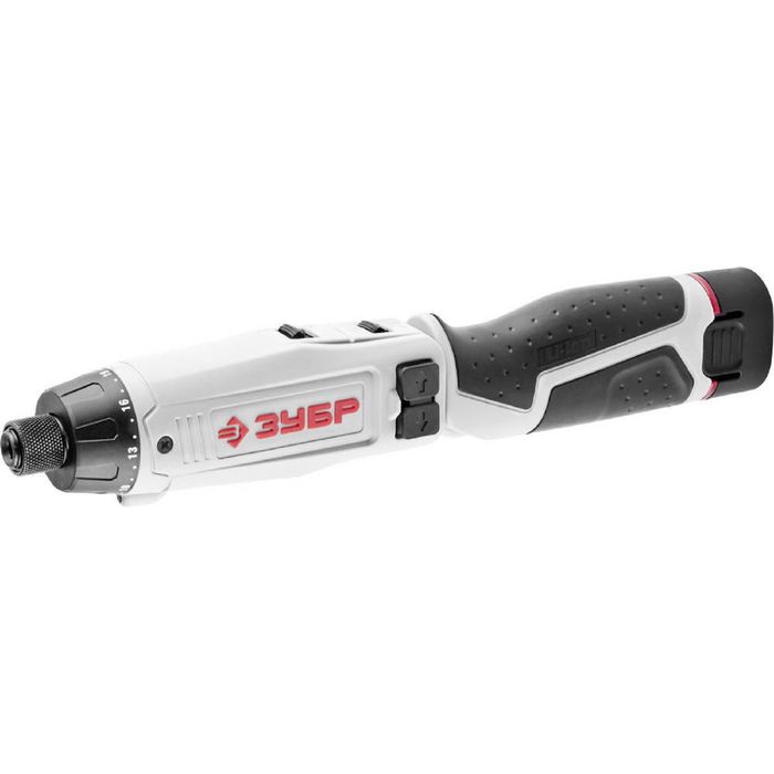 Отвертка "ЗУБР" "Трансформер-М" ЗО-7.2-Ли КН, 2 скорости, 1,5 А/ч, Li-Ion, 7,2 В, кейс