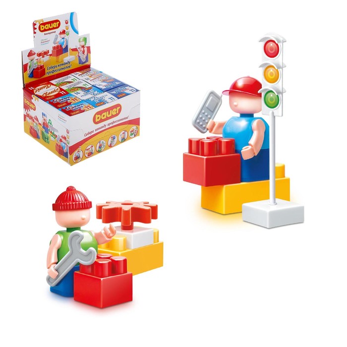 Конструктор Bauer, 11 деталей, МИКС
