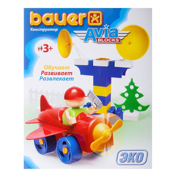 Конструктор "Авиа", 32 детали