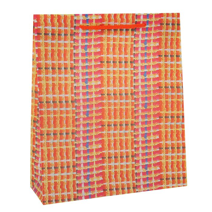 Пакет пластиковый "Ткань" 23 х 27 х 8 см