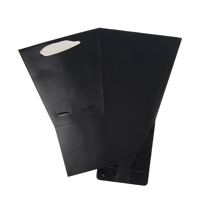 Переноска для цветов 15 х 14 х 14 см, черный