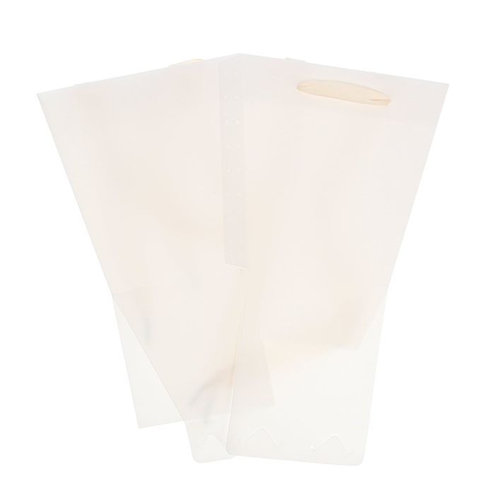 Переноска для цветов 15 х 14 х 14 см, белый