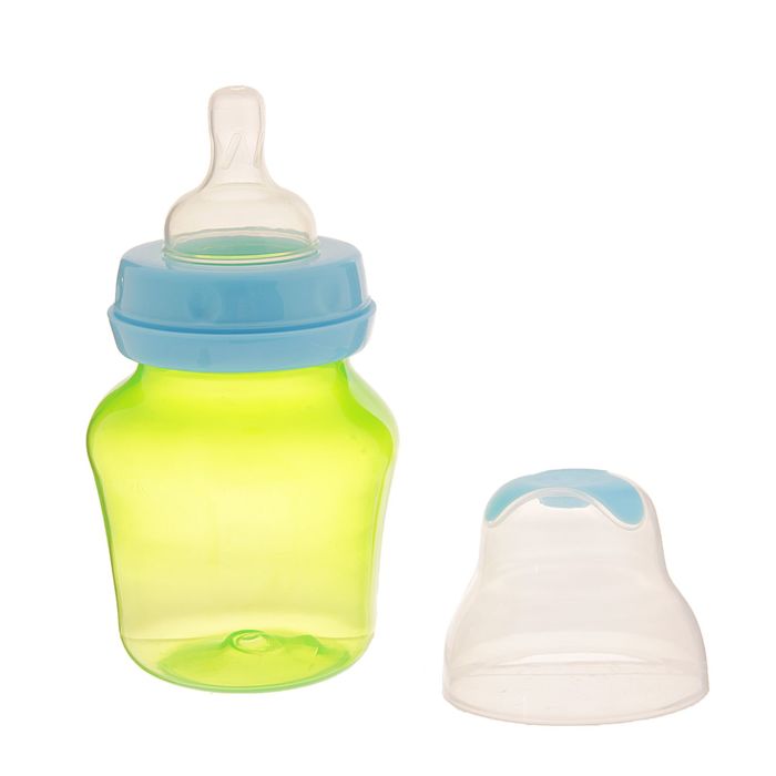 Бутылочка для кормления, 180 мл, от 0 мес., цвета МИКС