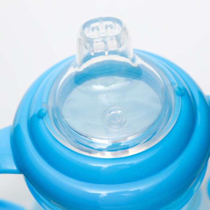 Поильник с мягким носиком, 180 мл, от 6 мес., цвета МИКС
