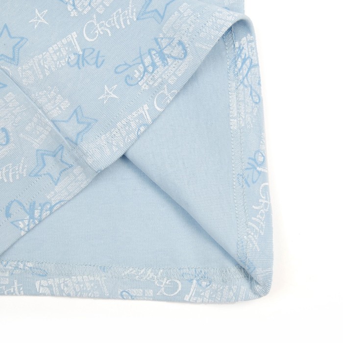 Майка для мальчика, рост 146 см, цвет голубой