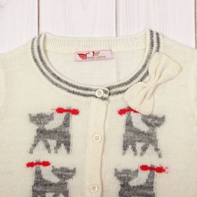 

Жакет для девочки, рост 92 см, цвет экрю CK 6W098_М