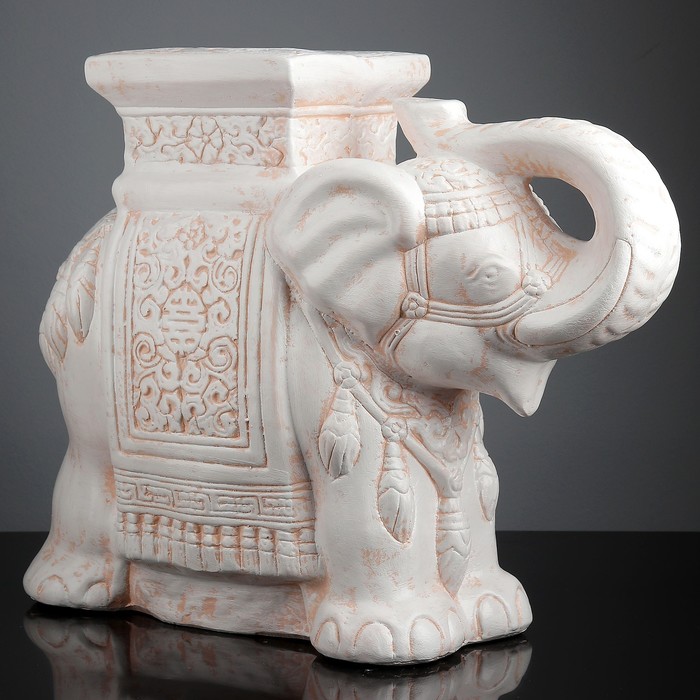 Фигура "Слон", бежевый 20 × 53 × 42 см