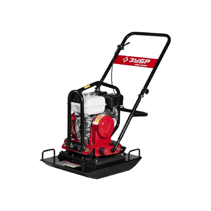 Виброплита "ЗУБР" ЗВПБ-20 ГХ, для грунта, 610*460мм, двигатель Honda GX160 4.0кВт(5.5 л.с.)
