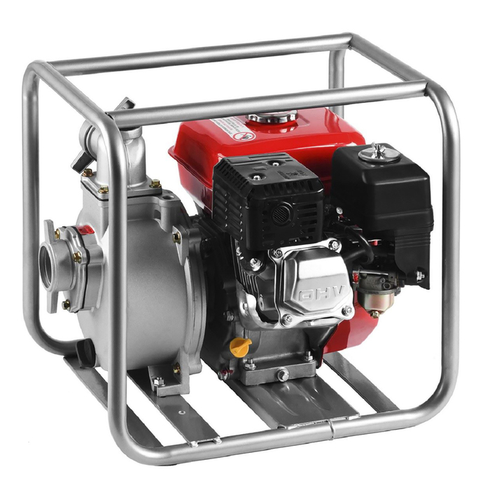 Мотопомпа "ЗУБР" ЗБМП-600, бензиновая, 4Т, 5.5 л.с., 600 л/мин, глубина 8 м, подъем 26 м