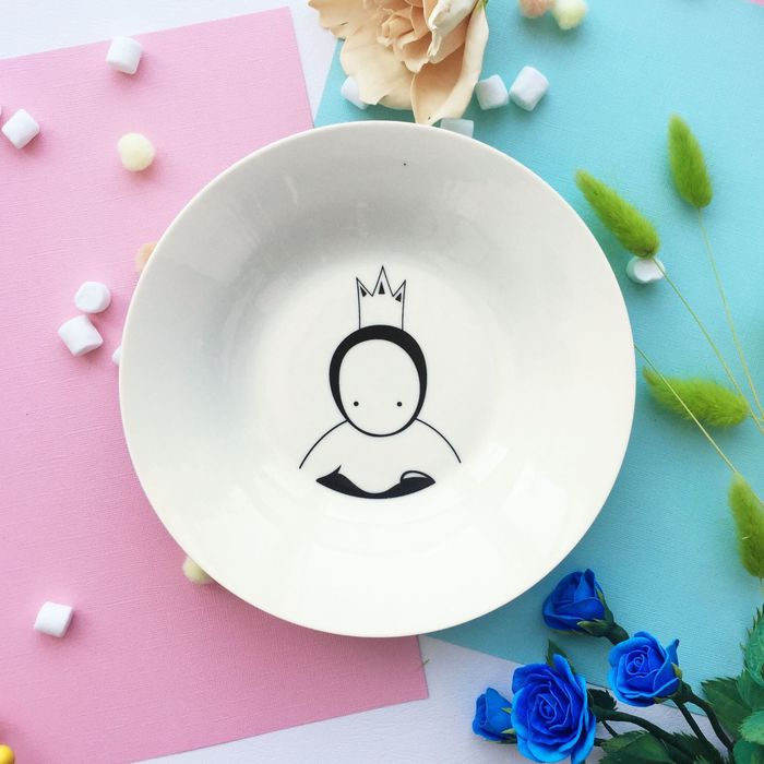 Тарелка глубокая 20 см "Маленький принц", 250 мл
