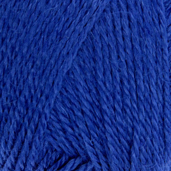 Пряжа "Алиса" 50% шерсть, 50% вискоза 300м/100гр (0170, василек)
