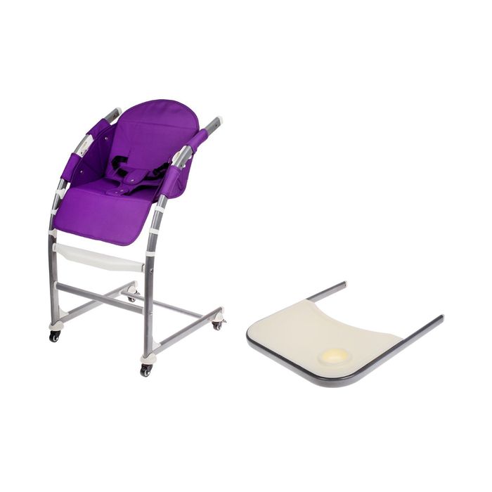Стульчик для кормления, трансформер 3 в 1, цвет фиолетовый