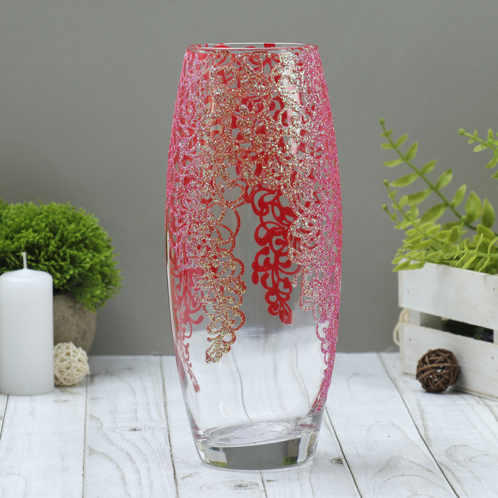 Ваза "Алая роспись"