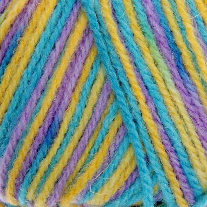 Пряжа "Подмосковная" 50% шерсть, 50% акрил 250м/100гр (4006, секционная)