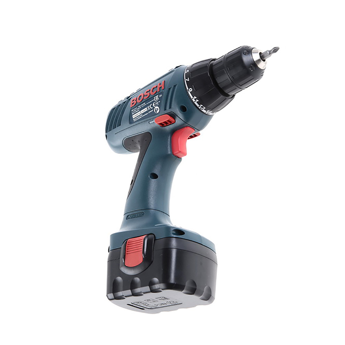Акк.дрель BOSCH GSR 14,4-2 (0601918G20), 14.4 В, 2x1.5 А/ч, 10 мм, 400/1400 об/мин