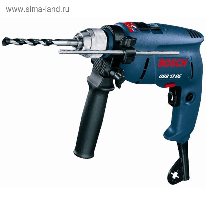 

Дрель ударная BOSCH GSB 13 RE (0 601 217 100) 600Вт 13мм БЗП 0-2800об/мин реверс