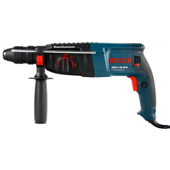 Перфоратор BOSCH GBH 2-26 DFR (0 611 254 768) 800 Вт, 0-900 об/мин, SDS+, 26 мм, кейс БЗП