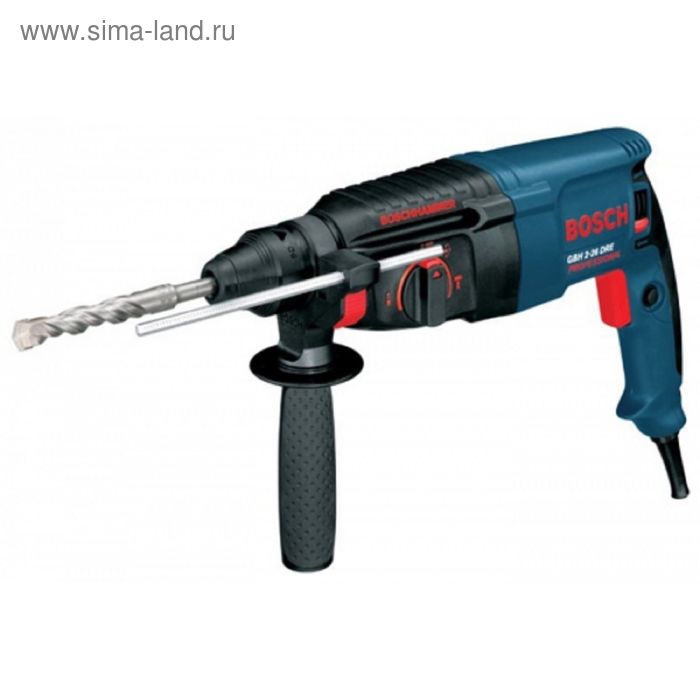 Перфоратор BOSCH GBH 2-26 DRE (0 611 253 708) 800 Вт, 0-900 об/мин, 0-4000 уд/мин, SDS+, 26