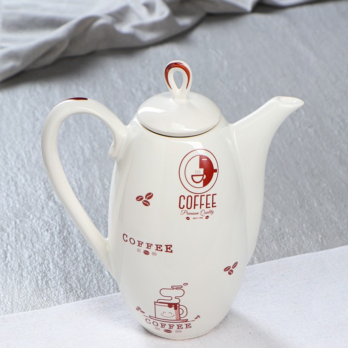 Чайный сервиз "Нарцисс" рябина, 8 предметов, 0,7 л/ 0,5 л/ 0,2 л