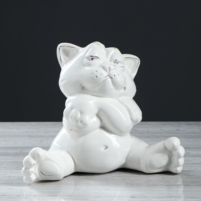 Копилка "Гарик" глазурь, белая