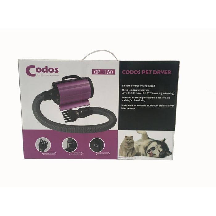 Фен-компрессор Codos СР-160 для сушки собак и кошек