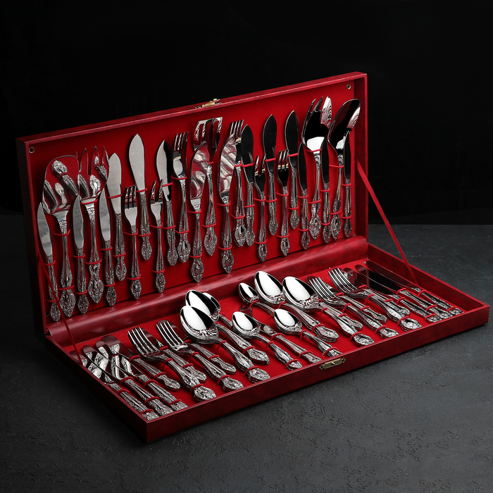 Набор столовый 90 предметов "Тройка"