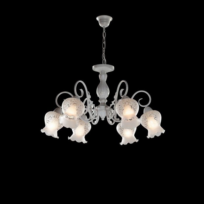 Люстра "Урман" 6 ламп 60W Е27 белый