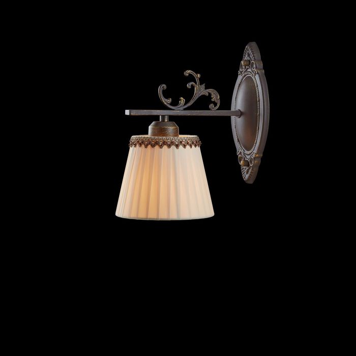 Бра "Марсель" 1х60Вт Е27 античная бронза (коричневое золото)