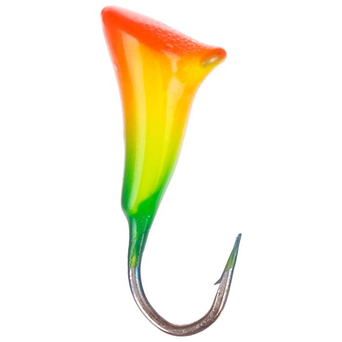 Мормышка W Spider «Банан Fox» с ушком крашеная, 2,5 мм, вес 0,25 г, цвет 07