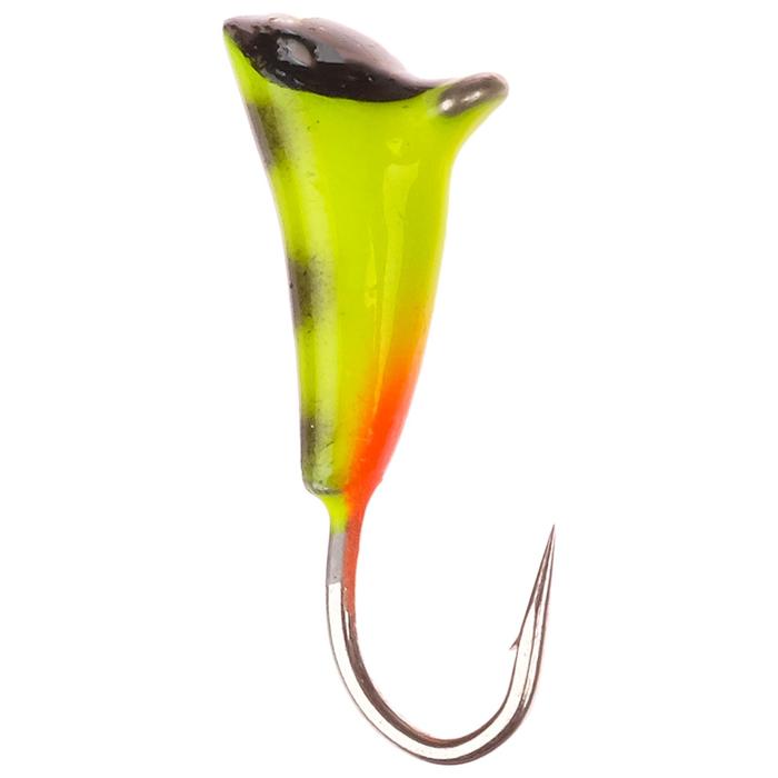 Мормышка W Spider «Банан Fox» с ушком крашеная, 2,5 мм, вес 0,25 г, цвет 08