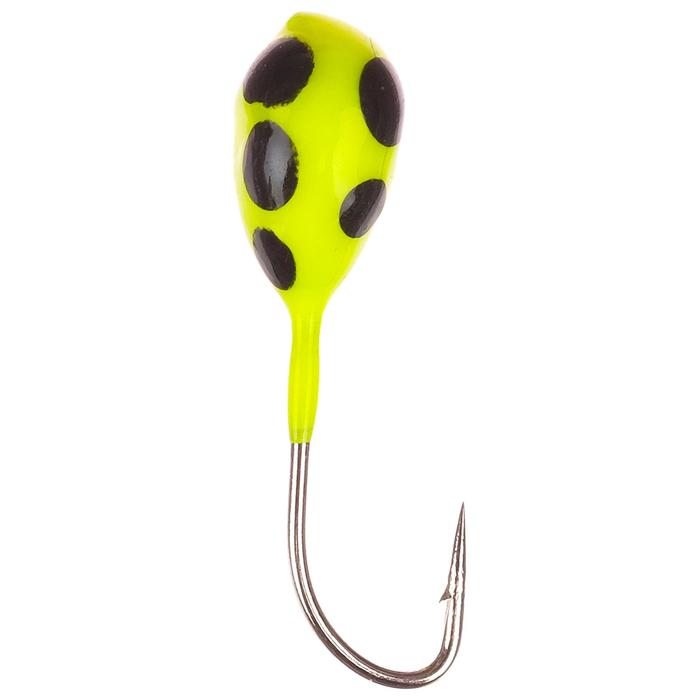 Мормышка W Spider «Капля» с отверстием крашеная, 3,0 мм, вес 0,37 г, цвет 114