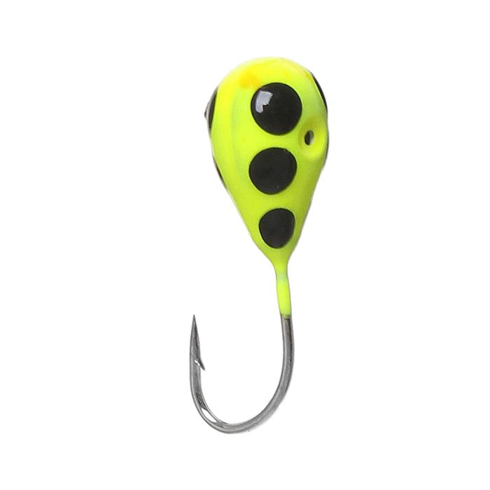 Мормышка W Spider «Капля» с отверстием крашеная, 4,0 мм, вес 0,80 г, цвет 114