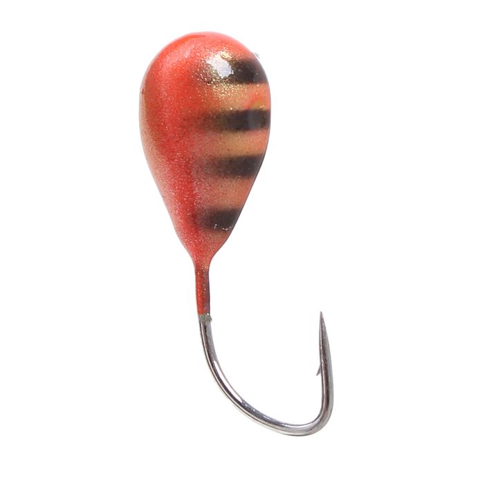 Мормышка W Spider «Капля» с отверстием крашеная, 5,0 мм, вес 1,65 г, цвет 36