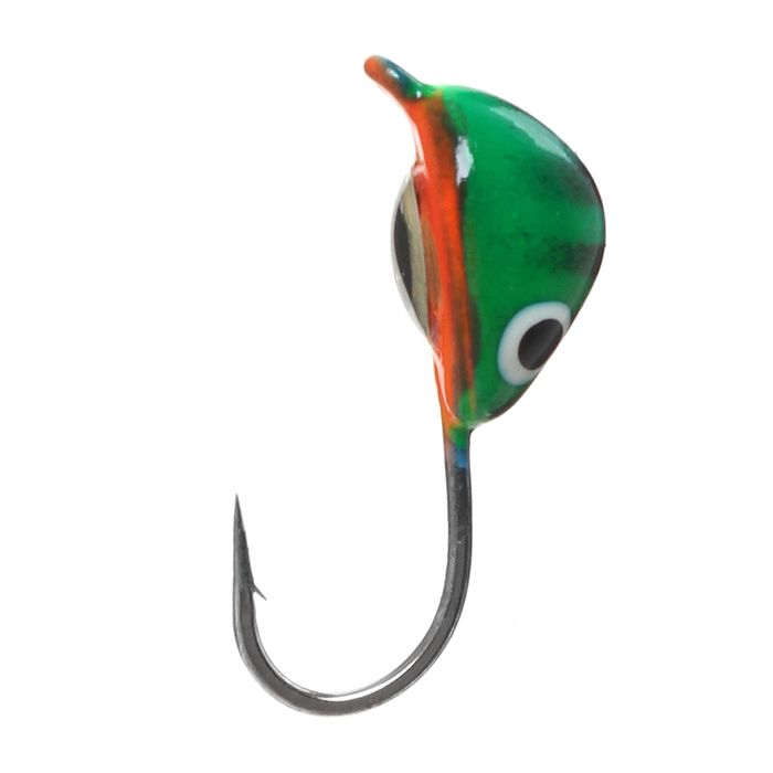 Мормышка W Spider «Мидия» с ушком крашеная, 4,0 мм, вес 1,00 г, цвет 61