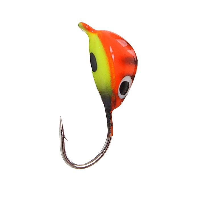 Мормышка W Spider «Мидия» с ушком крашеная, 4,0 мм, вес 1,00 г, цвет 62