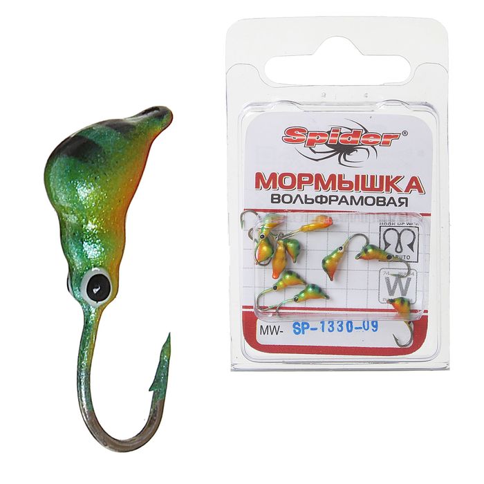 Мормышка W Spider «Муравей» с ушком крашеная, 3,0 мм, вес 0,40 г, цвет 09